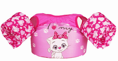 Áo phao ms10 mèo trắng hồng