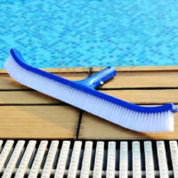 Chổi cọ vệ sinh cán nhựa 45cm