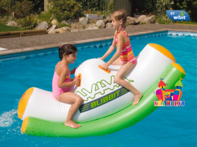 Bập bênh bơm hơi mini