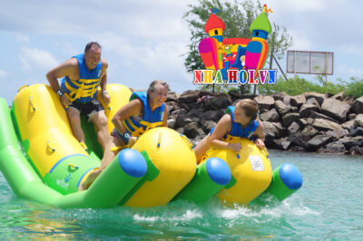 Bập bênh bơm hơi đôi