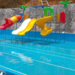 Cầu trượt/Máng trượt composite cho hồ bơi/bể bơi